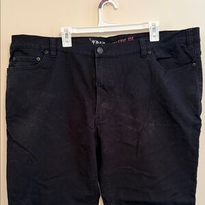 DXL True Nation Classic Black Jeans